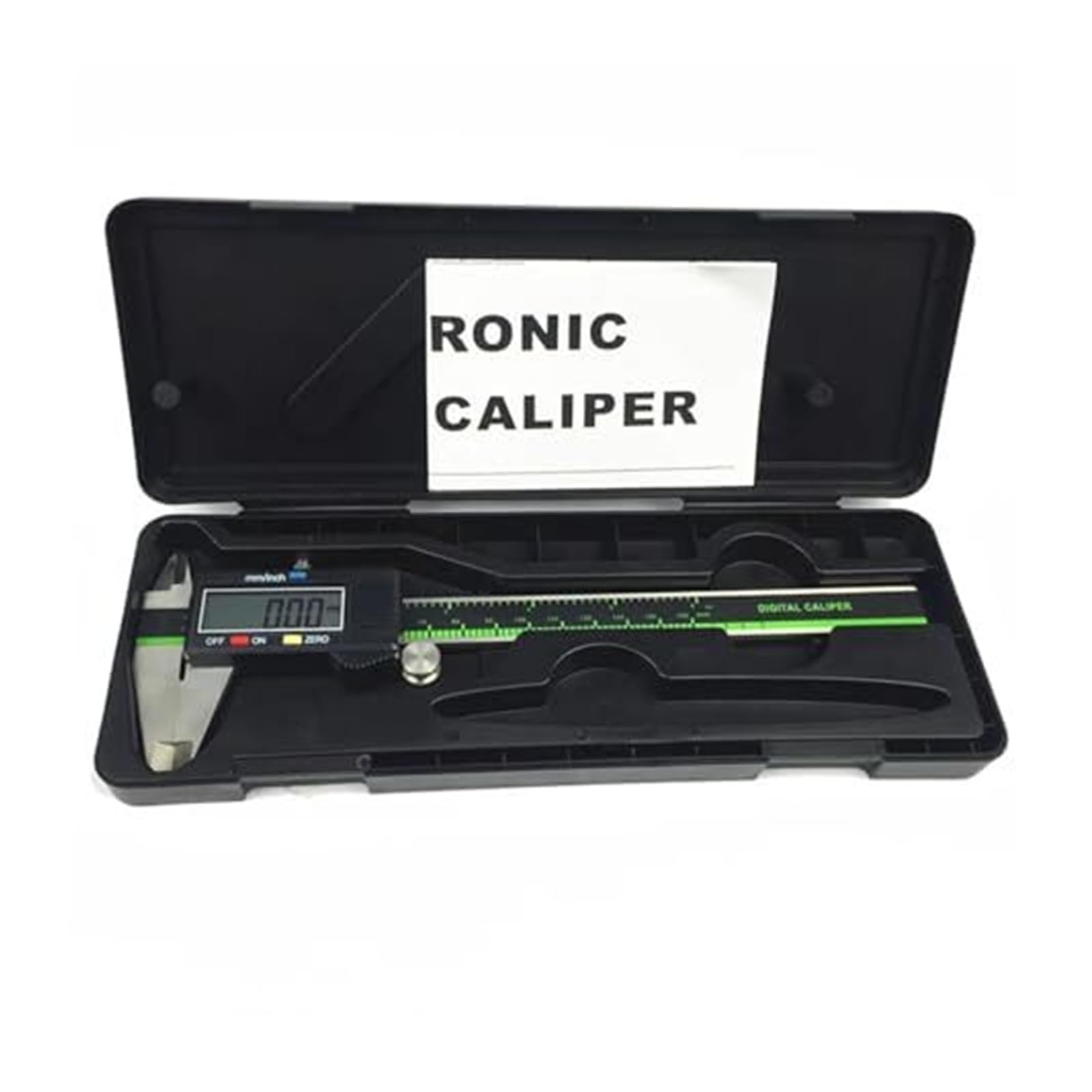 Calibre micrométrico Vernier digital de 6 pulgadas, acero inoxidable, rango 0 150 mm