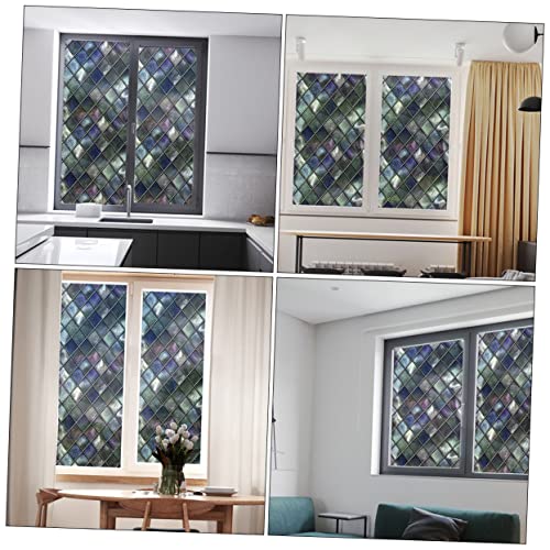 Película estática para ventana decorativa y privacidad miniatura 6