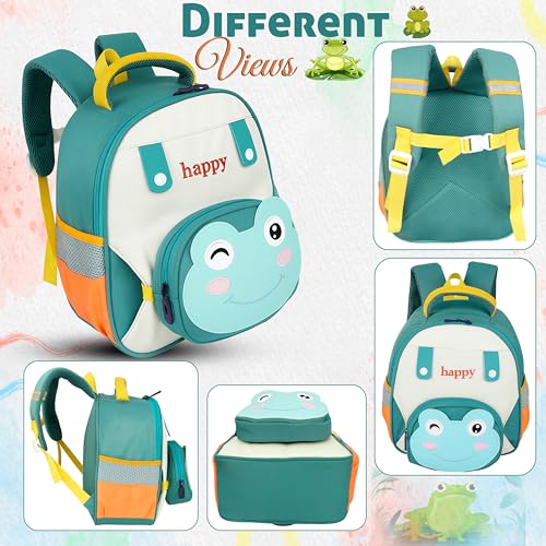 Image of Storite Kids Backpack for Boys & Girls 8L (3-6 Years) | Cute Crab Design Lightweight Toddler School Bag | Nursery & Preschool Cartoon Backpack with Front Pocket