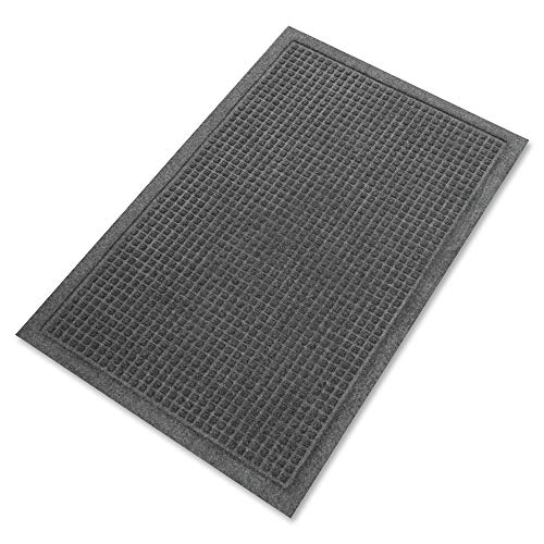Image of Genuine Joe EcoGuard Indoor Wiper Floor Mat, 36 inch L x 24 inch W