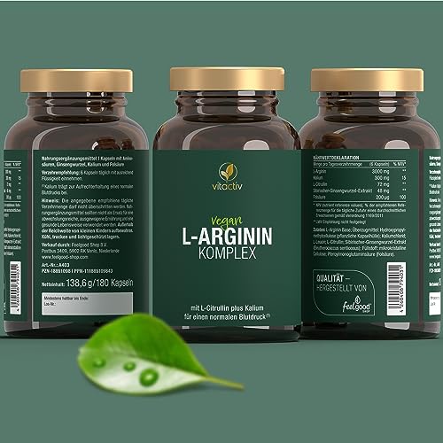L-Arginin Vitactiv Natural Nutrition Arginin Complex