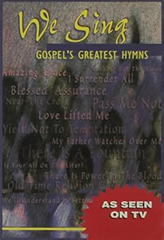 DVD We Sing Gospel's Greatest Hymns Book