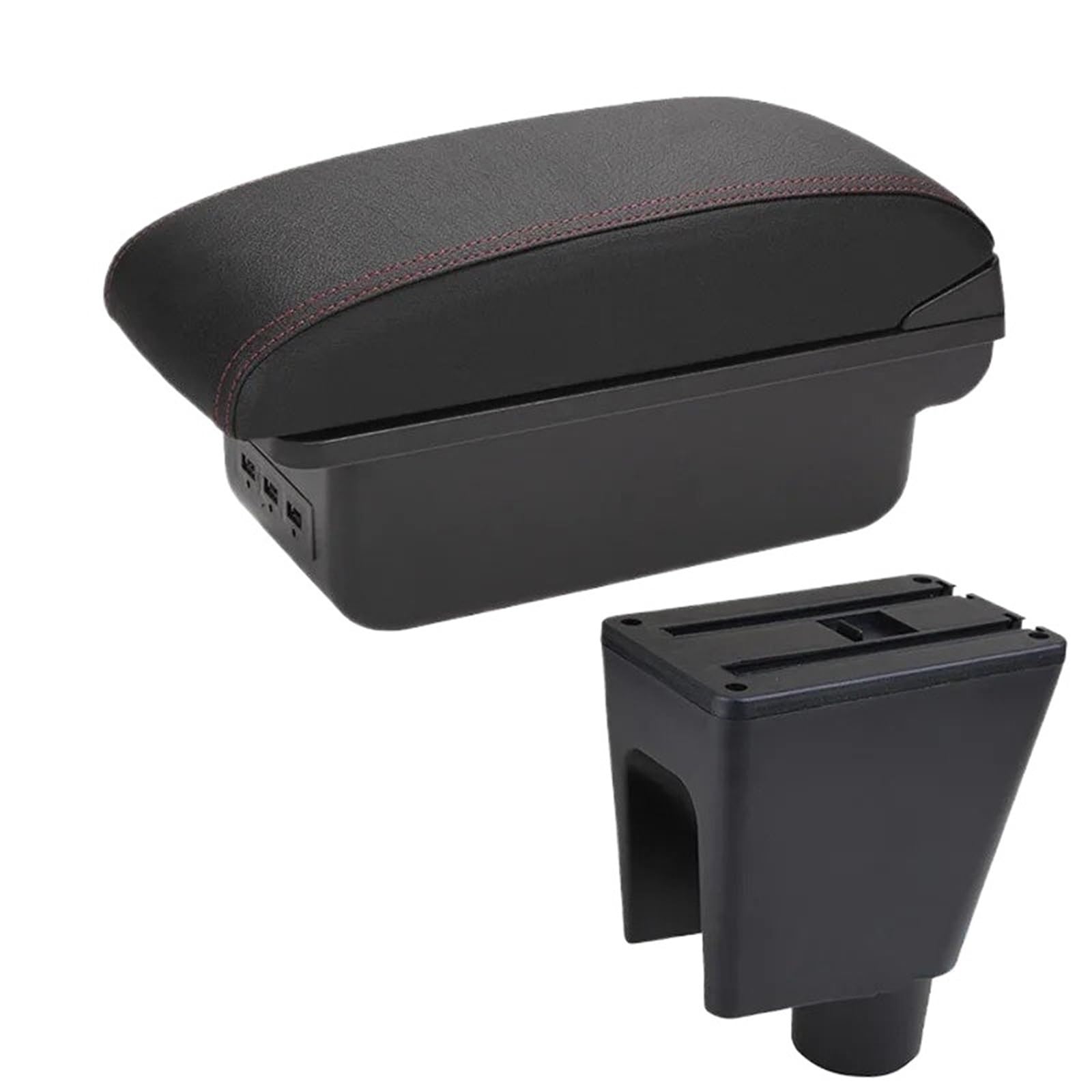 JMOLXURI Car Armrest Box For Chevrolet For Spark 3 III For Aveo T200 Armrest Box Center Console
