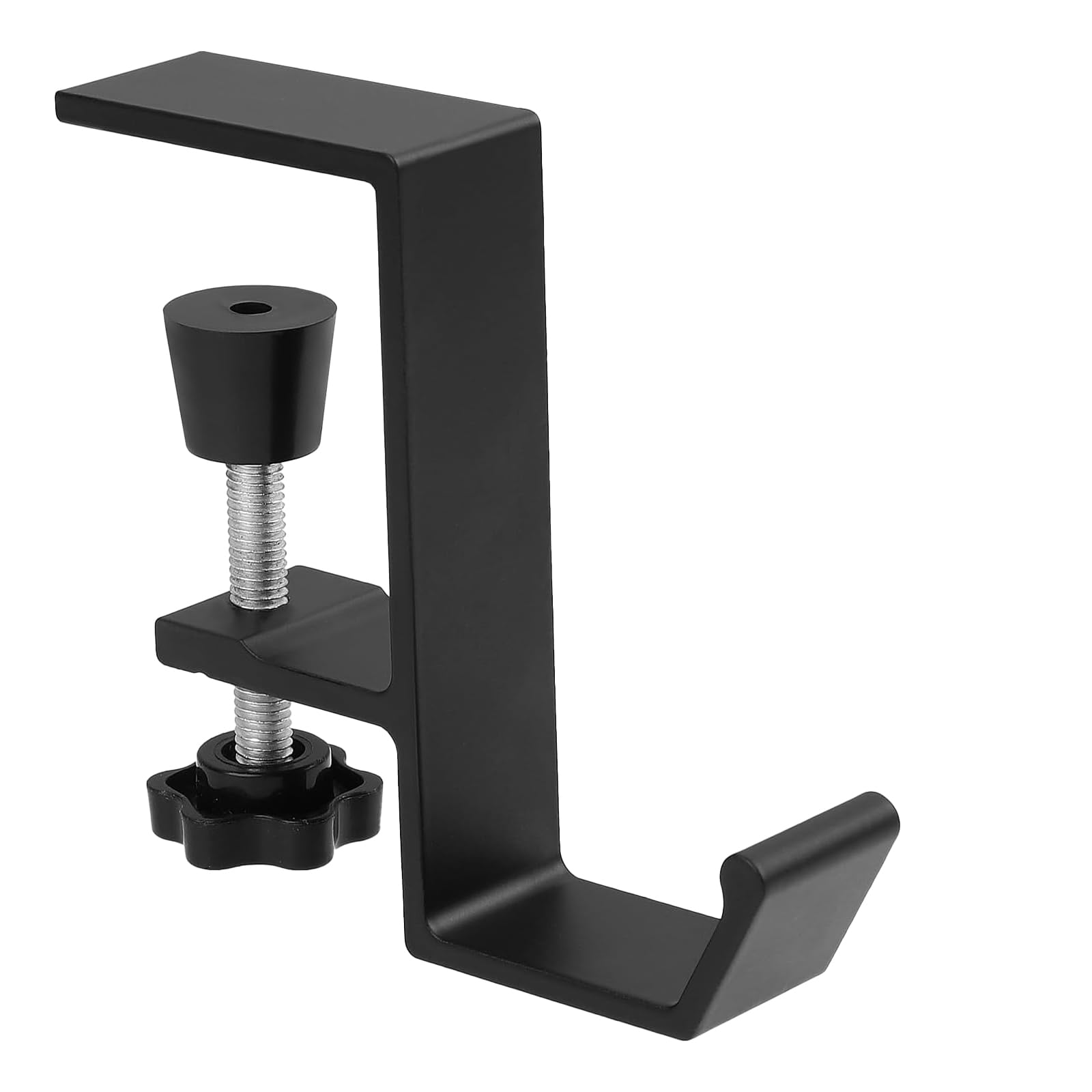 Ginddy Metal Headphone Hanger, Adjustable Desk Edge Hook, Under Desk Hanger, Controller Clamp Holder, Space Saving, Multifunctional Stand