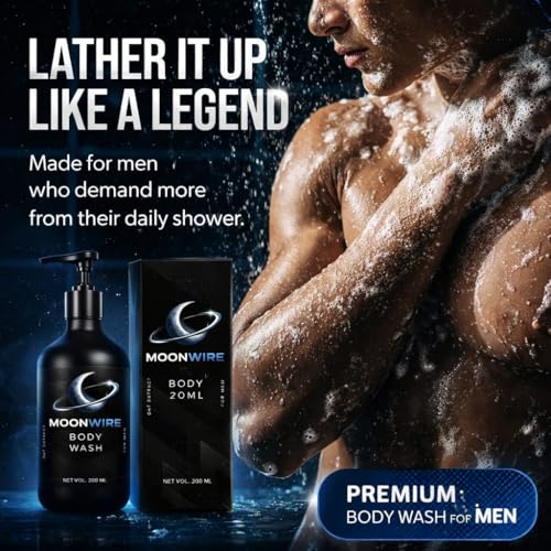 Image of HydraTone Body Wash for Men with Niacinamide & Oat Extract, Soothing & Hydrating Sulfate-Free Body Wash, Helps Reduce Dryness, Supports Skin Barrier, 200 ml