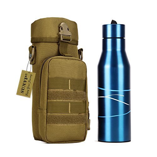 Sunvp, contenitore per borraccia, borsa militare a...