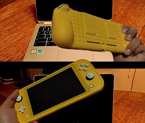 Protective Grip Case for Nintendo Switch Lite- NS-Lite Protective Cover Switch Lite Accessories kit Included Soft TPU Cover Case and Tempered Glass Screen Protector