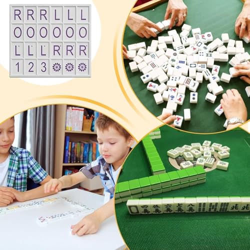 Mahjong Solo Practice Board con 24 ranuras miniatura 5
