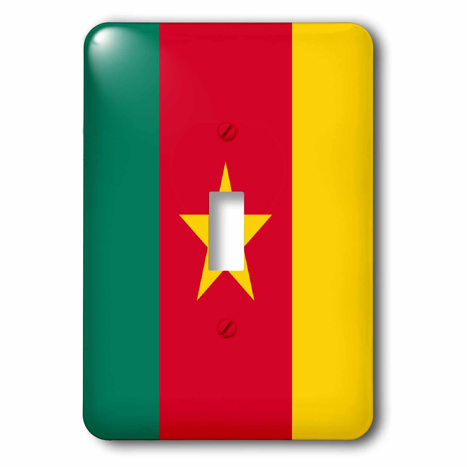 Drapeau du Cameroun interrupteur simple décoration murale maison 31540