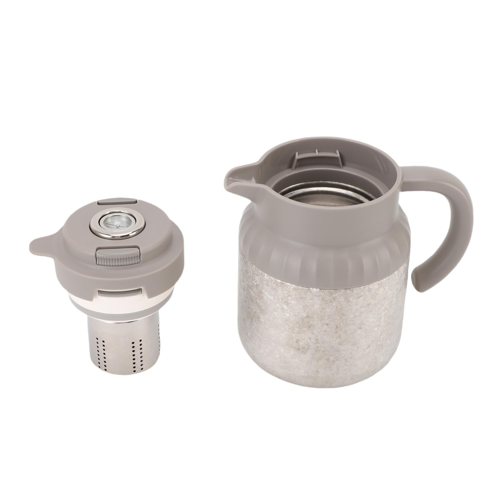 Infusor de té de construcción ligera y resistente, fácil operación con una mano para las mañanas ocupadas y las tardes relajantes, perfecto para uso doméstico