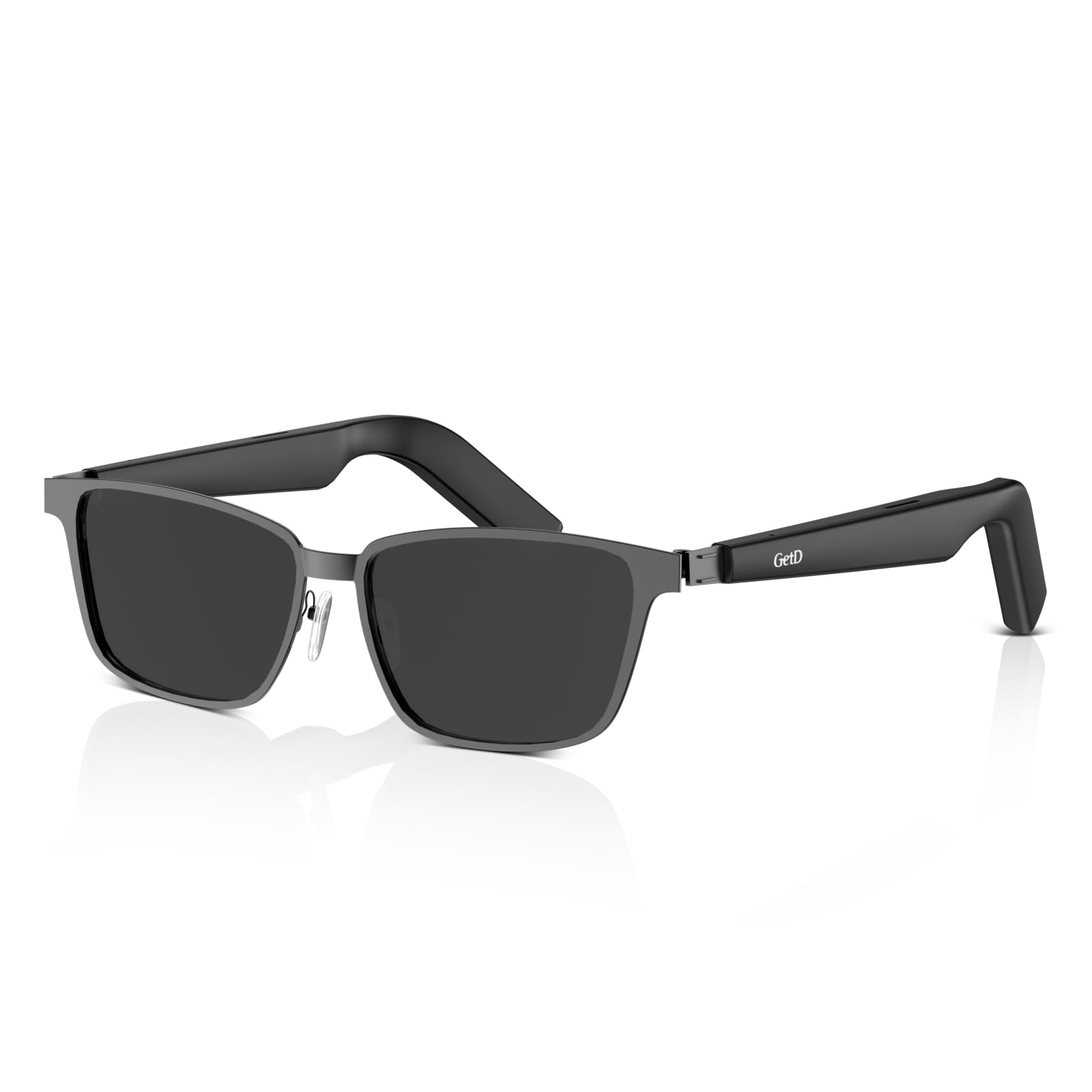 AI Glasses for Men & Women, Smart Nylon Polarized Sunglasses Powered by ChatGPT, AI Real-time Translation with 147 languages, 11H Music Play, Bluetooth Sunglasses, UV Protection for Daily Use, Travel