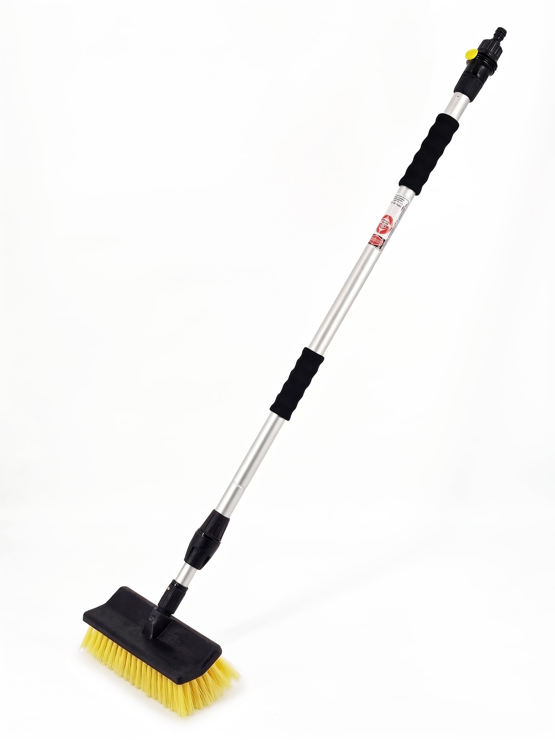 Autopflege Bürste KFZ Waschbürste Teleskop 110-180cm, Autowaschbürste, schonenden Polyesterborsten, Reinigungsbürste für Auto, LKW, PKW, Wohnmobil, Boot, Camper