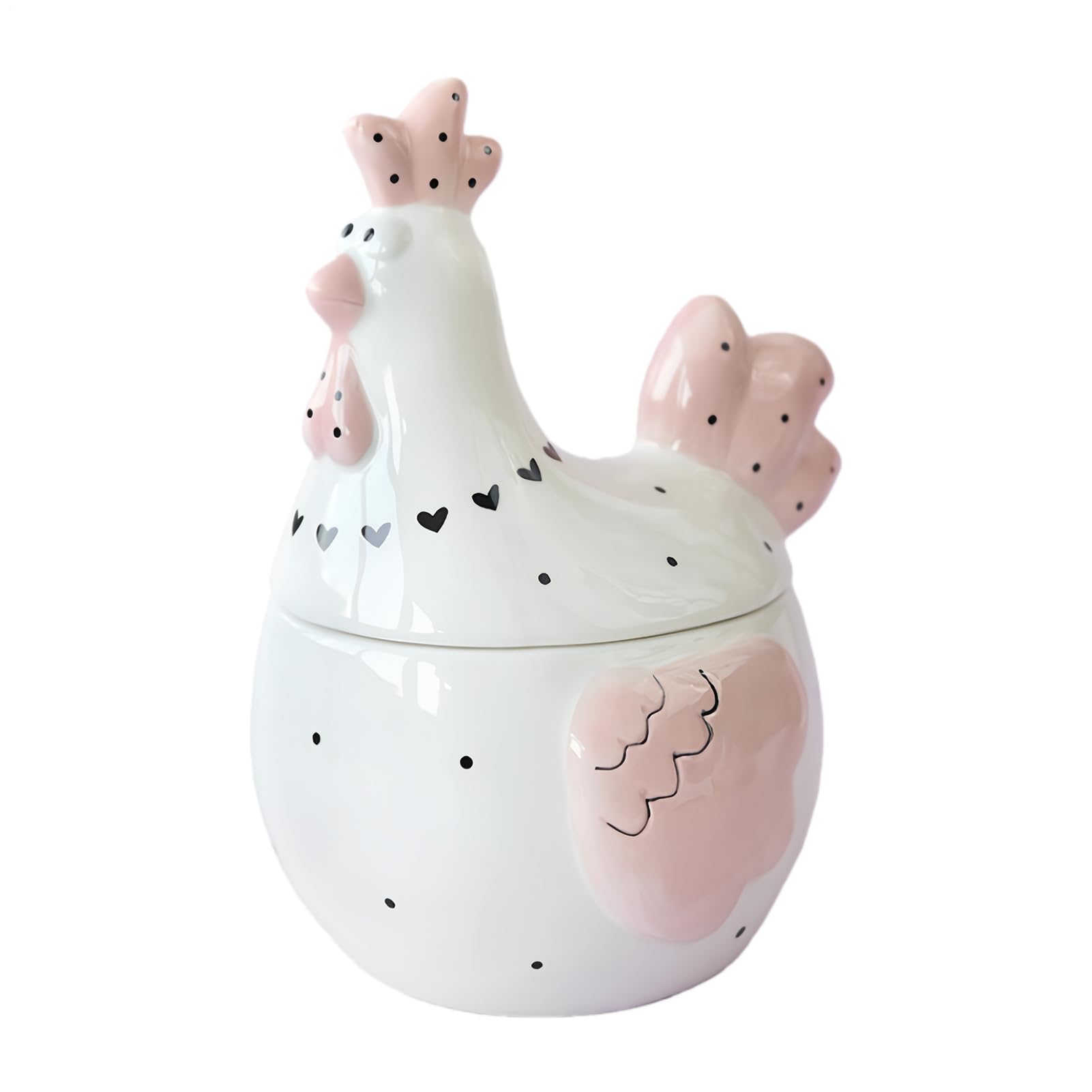 Ceramiczne Naczynie Z Pokrywką Duży Kurczak Box