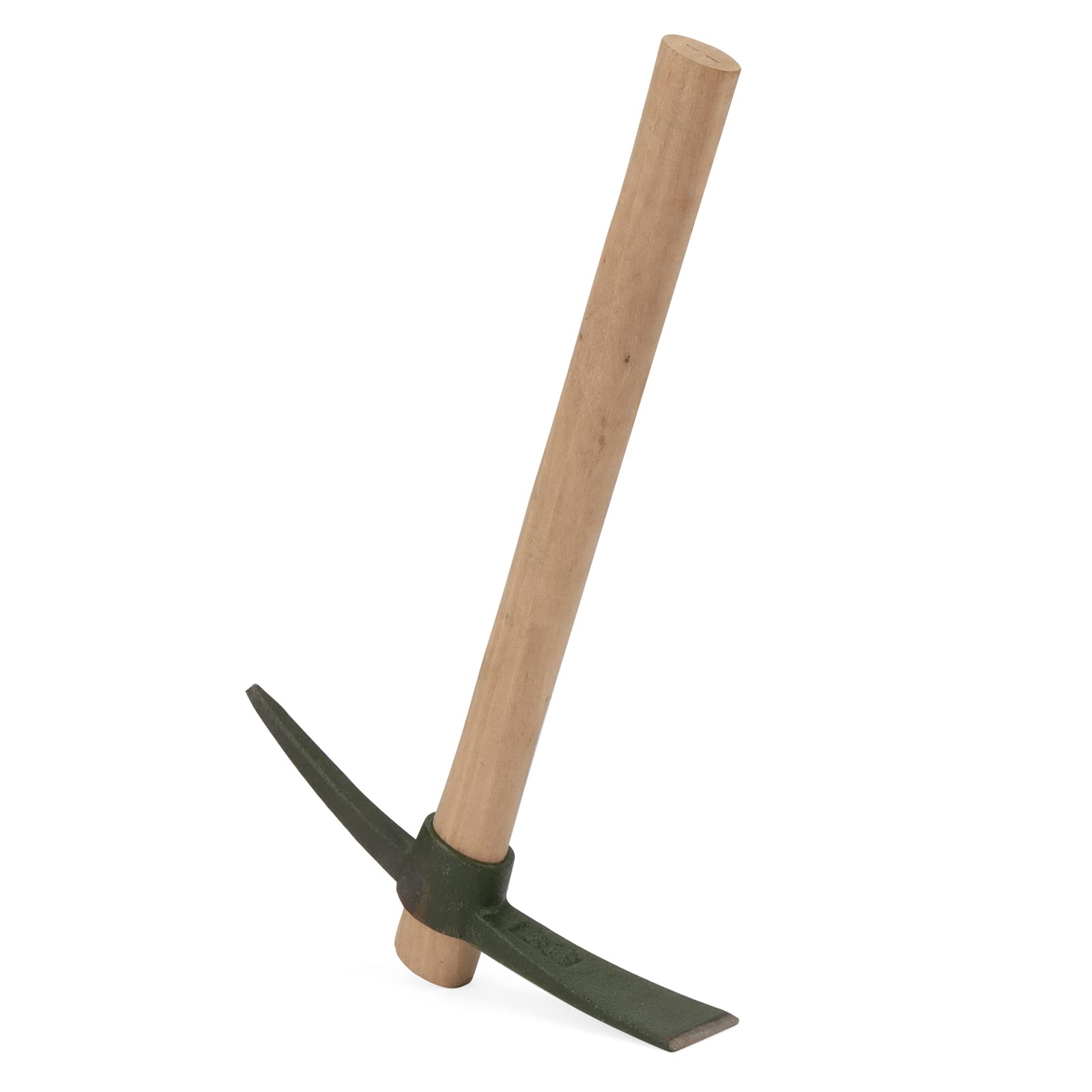 KEILEOHO Lot de 2 pics de jardin de 35 x 23 cm avec poignée, pioche de jardin, pioche pour jardinage, plantation et camping