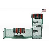 Kittywalk Town and Country Collection Outdoor Cat Enclosure Green