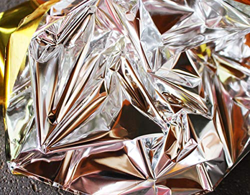 Medi-Inn+ Rettungsdecke Gold Silber | 160 x 210 cm | Notfalldecke für Erste Hilfe | Kälteschutz | Hitzeschutz (10 Stück)