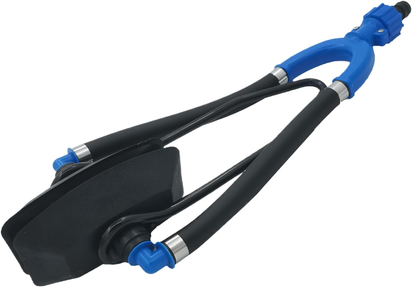 Boat Motor Muffs, Detachable Leak Proof Flusher, U Shape Groove Outboard for Cooling, Sturdy Design for Daily Maintenance, Muffs for Freshwater Saltwater Sea, Cold Weather Warm Up Idle Speed