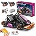 QLJBFU 18026 Go Kart, Telecomando e Controllo App R/C, Giocattolo da Costruzione Modello di Carta d'attacco ad Alta velocità della Serie Climbing, 289 Pezzi è Compatibile con la Tecnologia Legos