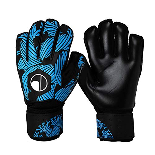 Torwarthandschuhe, Fußball Handschuhe Für Erwachsene Und Jugend Kinder, Verdicken Latex Mit Fingerschutz, Stärken Grip, Rutschfeste, Verhindert Von Verletzungen, Für Wettkampf Und Training Verwendet Cover