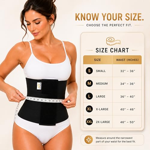 Image of PLETHEON Body Shaper Belt for Women | Tummy Control & Waist Slimming Shapewear | Adjustable Compression | Comfortable for Daily Use