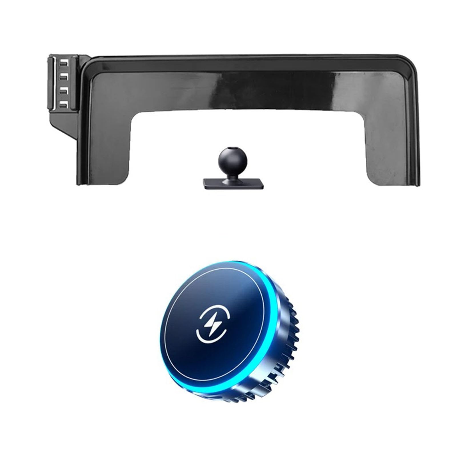 MOGFLMAN Car Phone Holder for Mercedes-Benz GLC 2020-2021, LHD Car Phone Holder