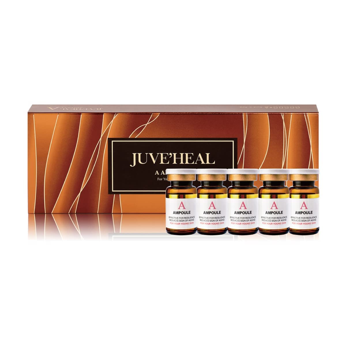 A Ampoule Wrinkle Improvement & Intensive Nourishing (0.16oz x 5EA / 1SET) - Facial Care, High Concentrated Ampoule, Nutrition Supply, Anti-aging, Lifting, Youthful Refreshed Appearance