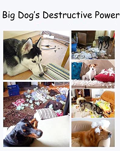 Fejapa Extra Large Dog Rope Toys for Aggressive Chewers - Tug of War, Interactive, Heavy Duty, Outdoor, Medium to Large Breed Dog Chew Rope with Handle - Thumbnail 5