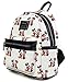 Loungefly Disney Mickey and Minnie Mouse AOP Womens Double Strap Shoulder Bag Purse