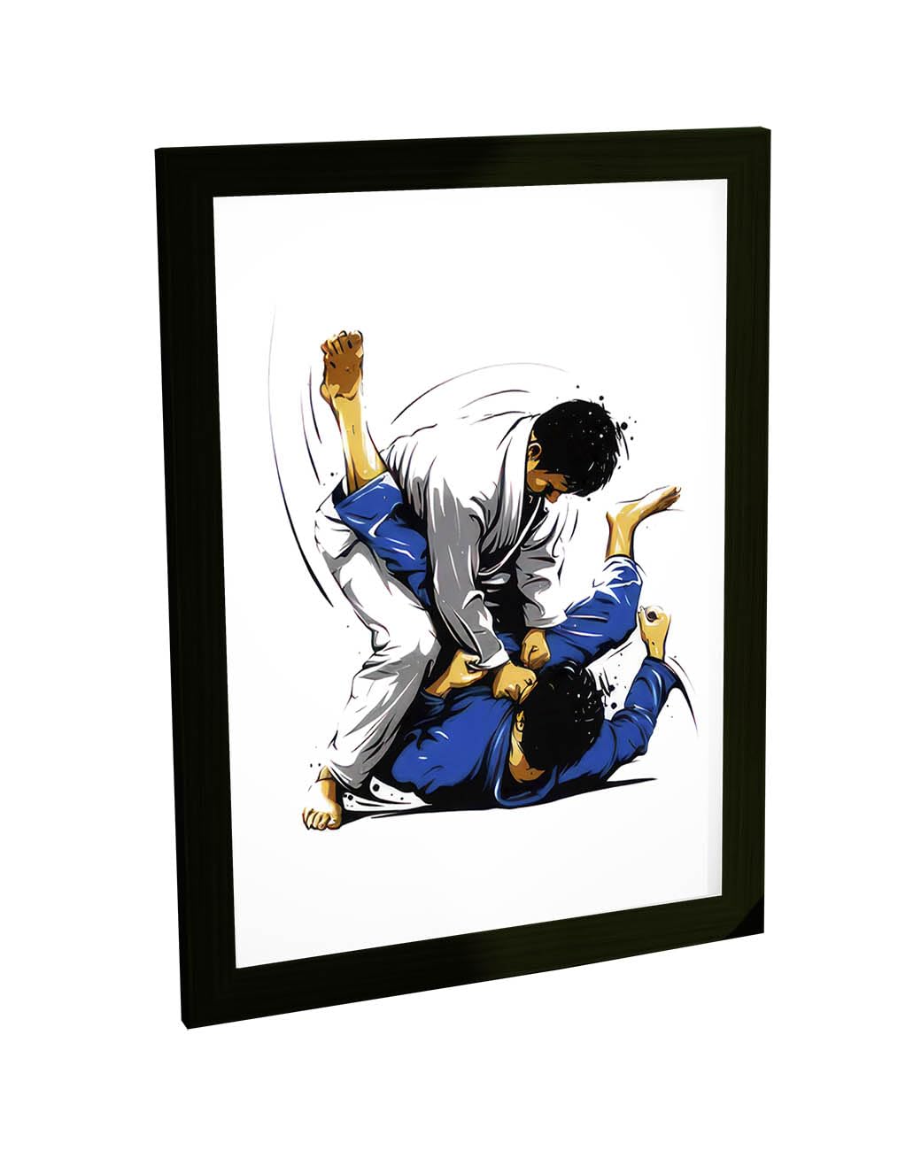 jitsu / Acrylic on canvas frameアート Quadro Decorativo Jiu Jitsu Artes Marciais Luta Grip | Amazon.com.br