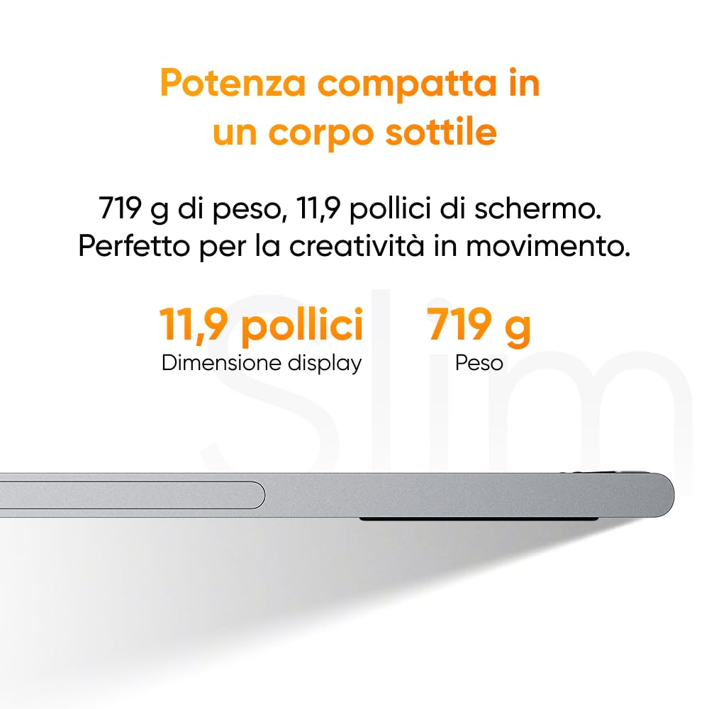 XPPen Artist 12 3rd Tavoletta grafica con schermo, 12 pollici con rotella X-Dial, 8 tasti rapidi, stilo X4 a 16384 livelli per illustratori, designer o studenti d'arte