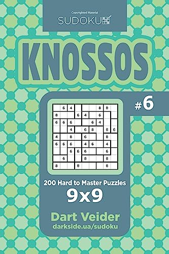 Sudoku Knossos - 200 Hard to Master Puzzles 9x9 (Volume 6)