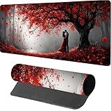 木 マウスパッド 100x50cm 厚さ3mm, デ�