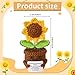 Vbepos Emotional Support Crochet Sunflower Gifts for Women Emotional Support Plush Plant for Desk Decor Mothers Day Mom Gifts for Mom from Daughter Son