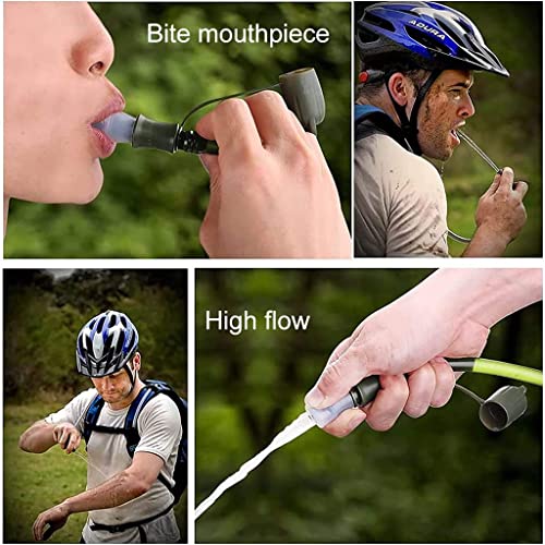 Image of 3L Foldable Hydration Bladder with Straw - BPA Free Leakproof Water Bladder, Durable EVA Hydration Bag Reservoir with Large Opening, Easy Refill & Carry for Cycling, Hiking, Camping, Trekking