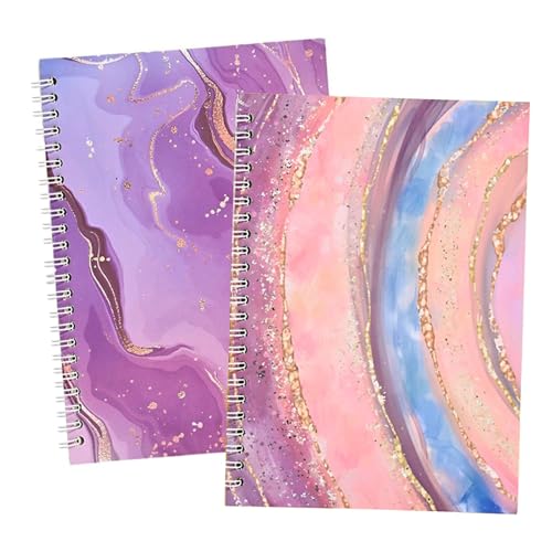 2 unidades de pegatinas para álbum de recortes, álbum de recortes, tamaño A5, álbum de pegatinas en blanco, libro de pegatinas reutilizables, blocs de notas de almacenamiento para niños y adultos