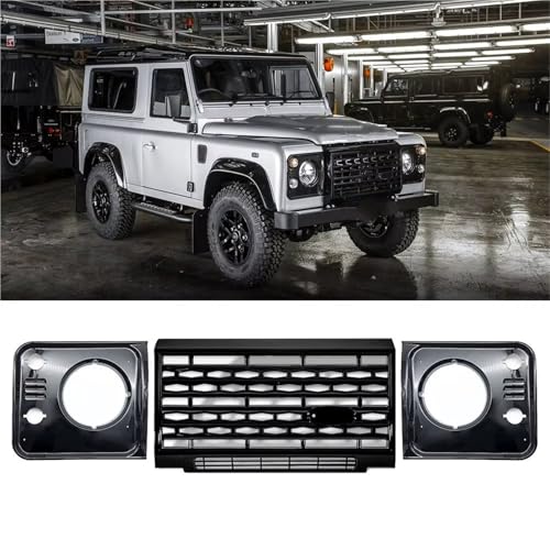 Calandre style Aventure pour Land Rover Defender en escapade