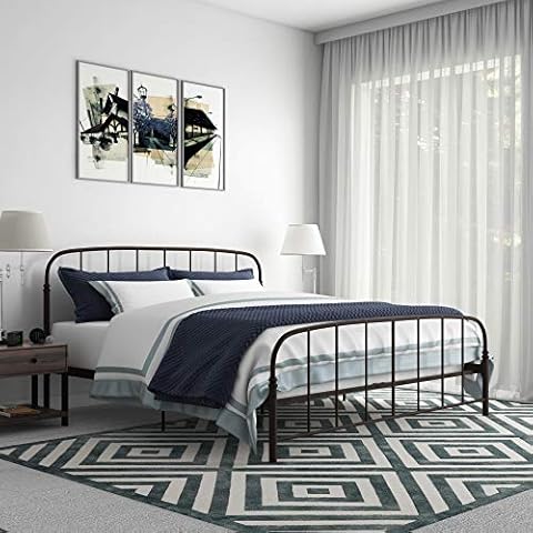 DHP Lafayette Metal Platform Bed Cover