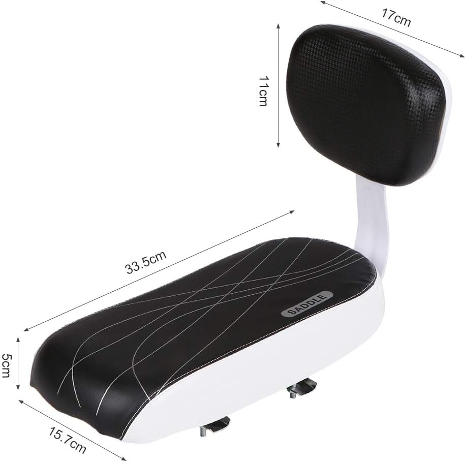 Asiento trasero para bicicleta para evitar la incomodidad infantil 5