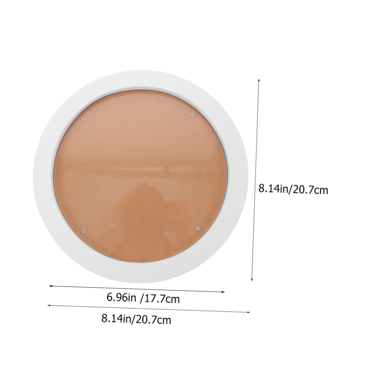 HOLIDYOYO Wooden Embroidery Hoop Frame Round Photo Frame Cross Stitch Stand Wall Art Home Decor