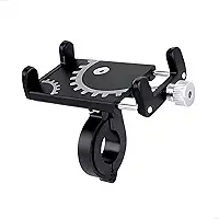 Suporte Para Celular GPS Bike Bicicleta E Moto Em Aluminio Articulado 360º Guidão Universal