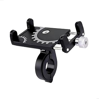 Suporte Para Celular GPS Bike Bicicleta E Moto Em Aluminio Articulado 360º Guidão Universal