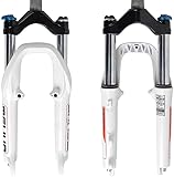 🚲 MATÉRIAU DE LA FOURCHE AVANT AMORTISSEUR : jambes de fourche en aluminium + rehausseur en acier