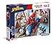 Clementoni- Puzzle 104 Piezas Maxi Spider-Man, Multicolor (23734.0)