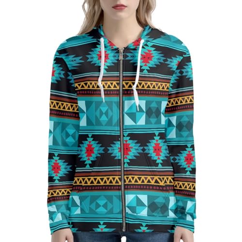 AFPANQZ Women's Zip Up Hoodie Hooded Sweatshirt Casual Oversize Long Sleeves Hoodie Full Zipper Tops Activewear XS-5XL