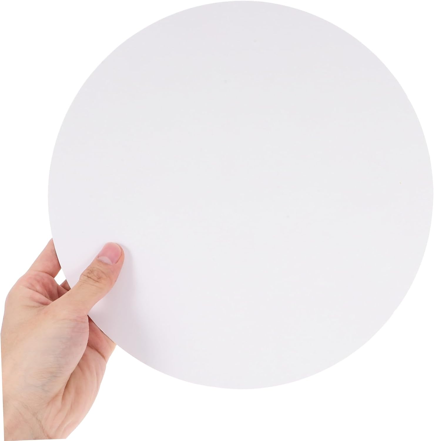 12pcs Round Cake Base Cardboard Boards Disposable Cake Circles for Baking and Display for Birthdays Weddings and Celebrations Simple and Elegant Design