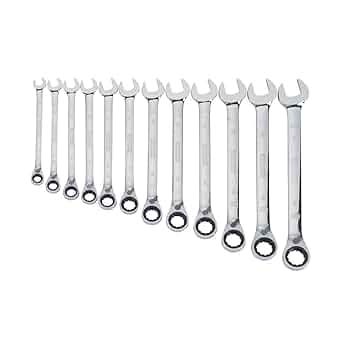 DWE straight-play 1～12 DWE straight-play 1～12 DEWALT Ratcheting Wrench Set, SAE, 12