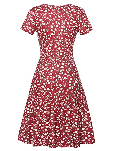 MSBASIC-Womens-Spring-Dress-for-Women-2023-Short-Sleeve-Unique-Cross-Wrap-Casual-Midi-Sun-Dresses