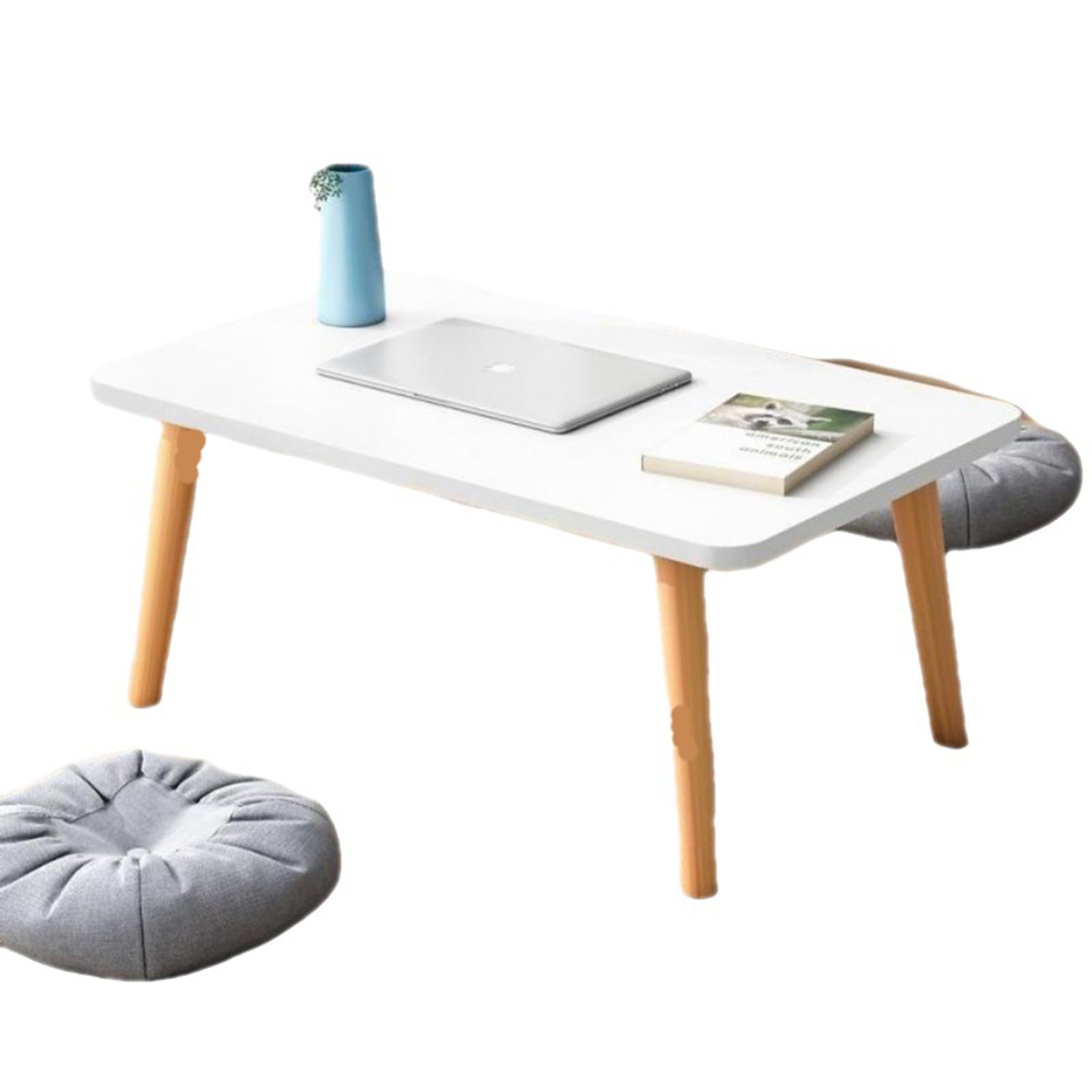 Table basse pliante en bois de style japonais et minimaliste chic