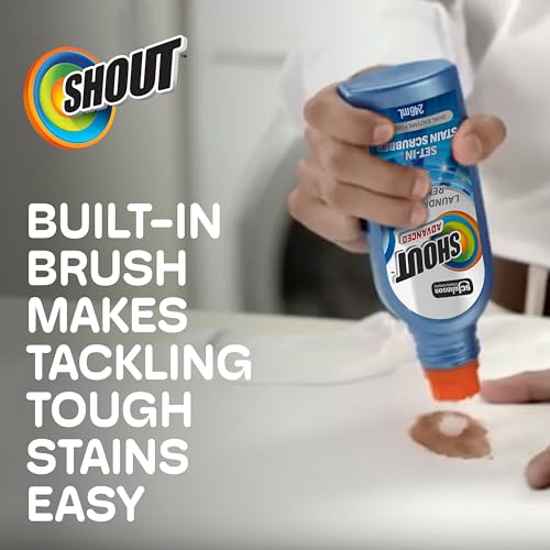 Image of Shout Advanced Set-In Stain Scrubber Laundry Stain Remover, 8.7oz, (1-Pack)