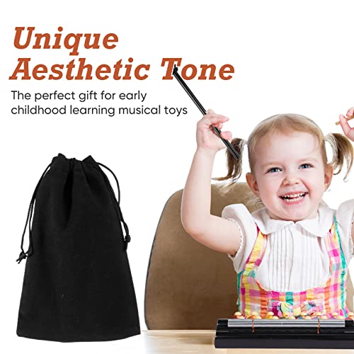 Konohan Classroom Chime Meditation Chimes Teacher Chime Hand Bell Chimes for Classroom Management Mindfulness Reminder Bell with Mallet Storage Bag for Teacher Gift Prayer Yoga Music - Image 6